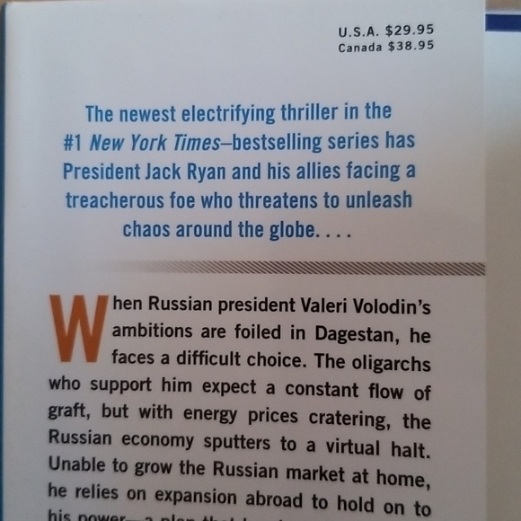 Tom Clancy Commander In Chief Hardcover Book - Picture 3 of 8